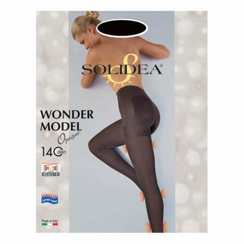 Wonder model collant 140 opaco nero 3