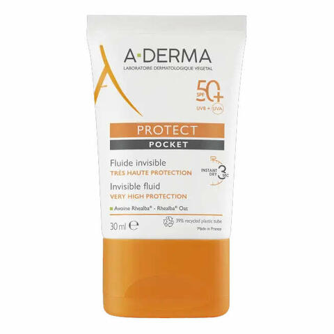 Aderma a-d protect fluido invisibile 50+ 40 ml