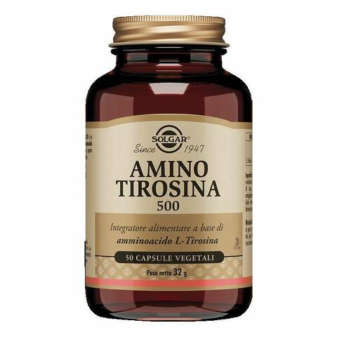 Amino tirosina 500 50 capsule vegetali