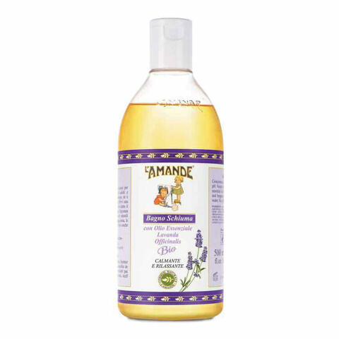 L'amande marseille bagno schiuma 500 ml lavanda officinalis bio