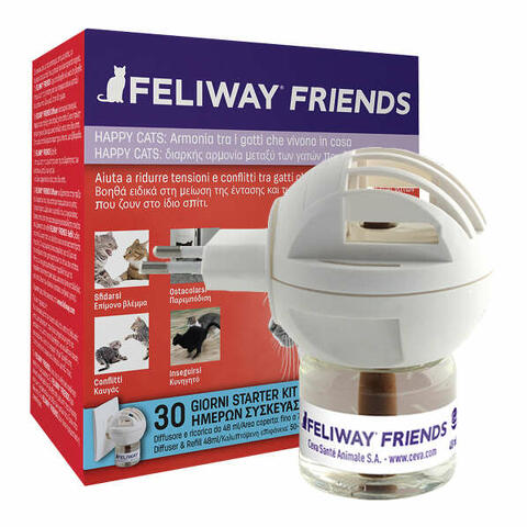 Feliway friends diffusore + ricarica da 48 ml