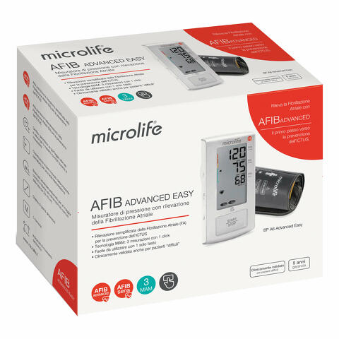 Misuratore di pressione elettronico  afib advanced easy