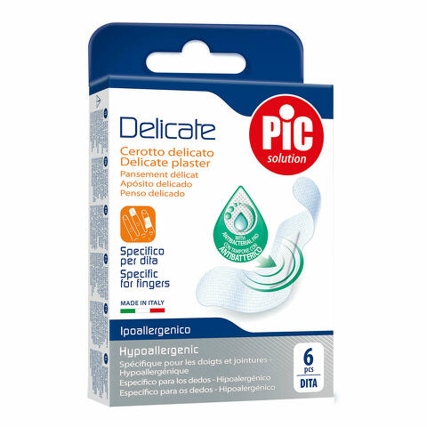 Cerotto  delicate dita antibatterico 6 pezzi