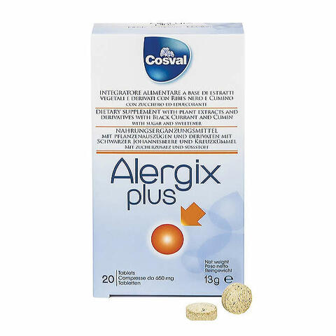 Alergix plus 20 tavolette 650 mg