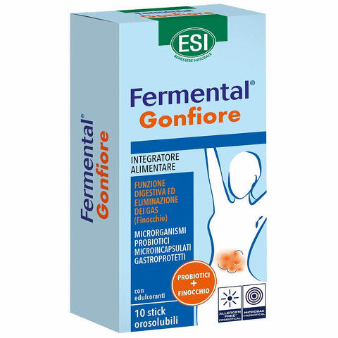 Fermental gonfiore 10 stick orosolubili