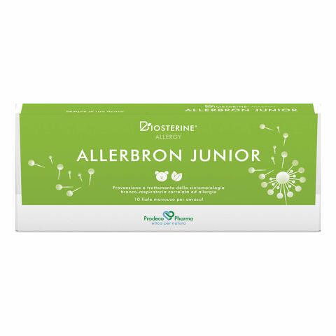 Allergy allerbron junior 10 fiale da 5 ml