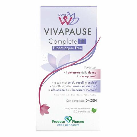 Donnaw vivapause complete ff 30 compresse