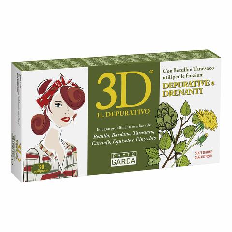 3d il depurativo 30 compresse