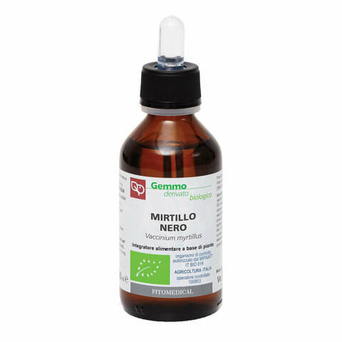 Mirtillo nero macerato glicerico 100 ml bio