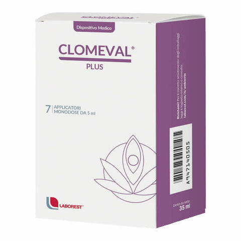 Clomeval plus gel vaginale 35 ml + 7 applicatori monouso