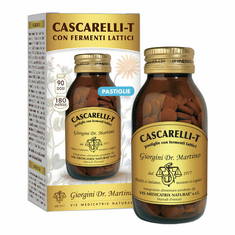 Cascarelli t pastiglie 180 pastiglie con fermenti lattici