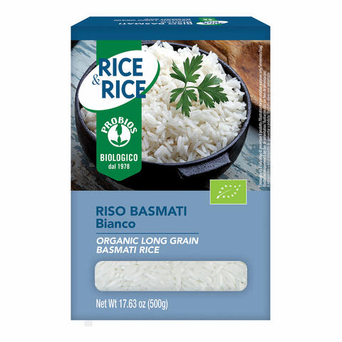 Rice&rice riso basmati bianco 500 g