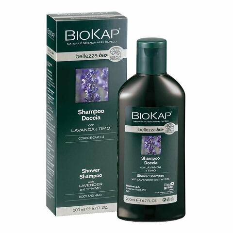 Bellezza bio shampoo doccia cosmos ecocert 200 ml biosline