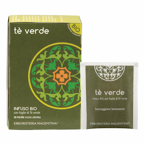 Te' verde infusobio 20 filtri 30 g