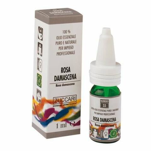 Rosa damascena olio essenziale naturale 5 ml