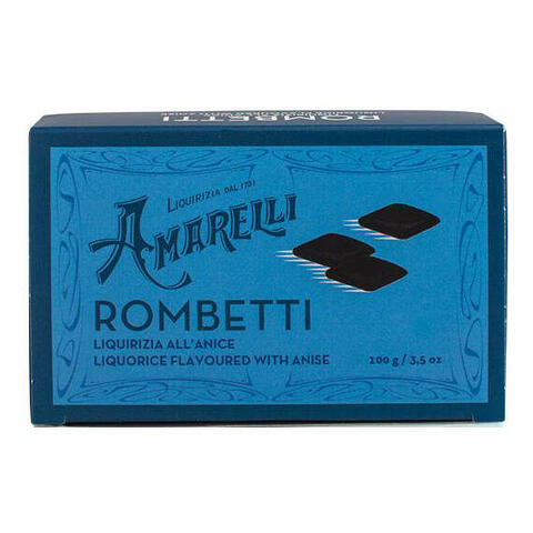 Liquirizia blu rombet 100 g scatoletta