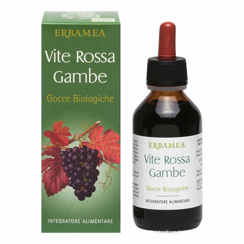 Vite rossa gambe gocce biologiche 100 ml