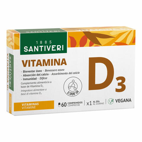 Vitamina d3 2000ui vegetale 60 compresse