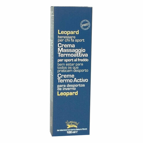 Leopard crema massaggio termoattiva 100 ml