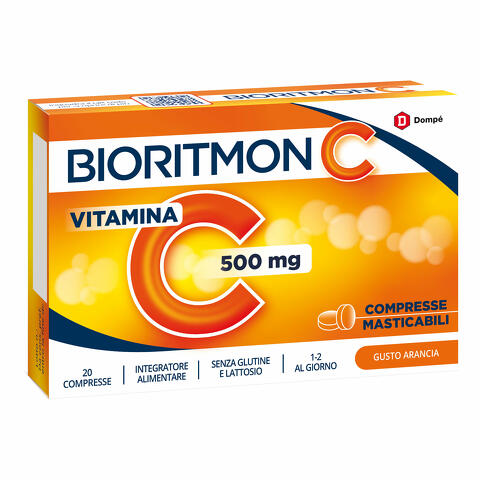 Bioritmon c 500mg vitamina c 20 compresse masticabili