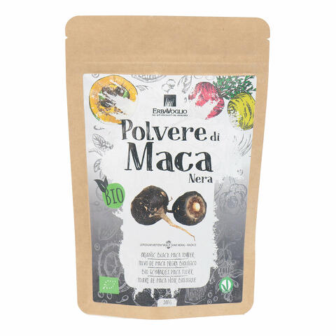 Maca nera polvere bio 200 g