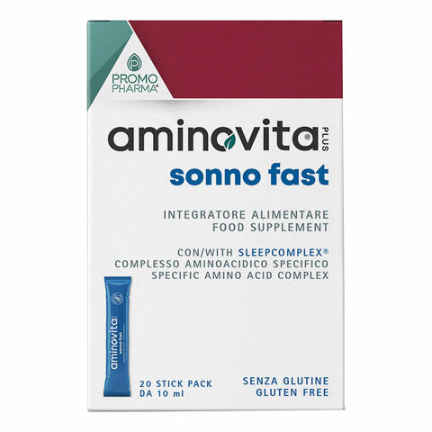 Aminovita plus sonno fast 20 stick da 10ml