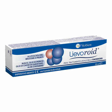 Lievoroid pomata 30 ml con cannula endorettale avvitabile