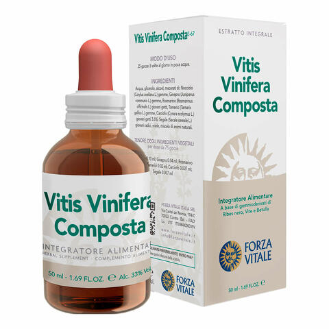 Ecosol vitis vinifera composta gocce 50  ml