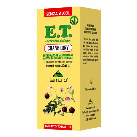 Cranberry estratto totale 30 ml