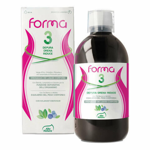 Forma 3 drena/depura bottiglia 500 ml