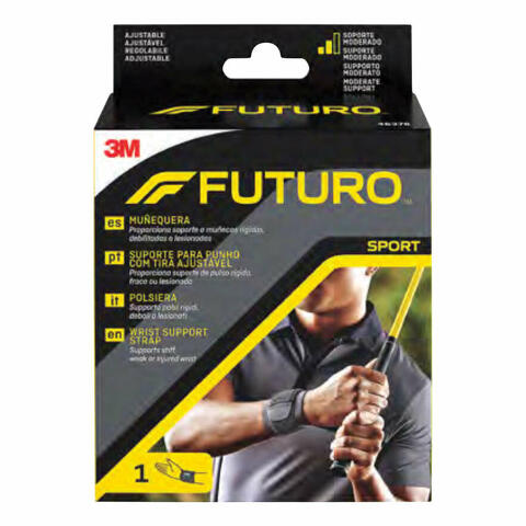 Polsino elastico universale futuro sport nero