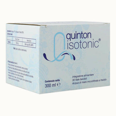 Quinton plasma isotonic 30 fiale da 10 ml