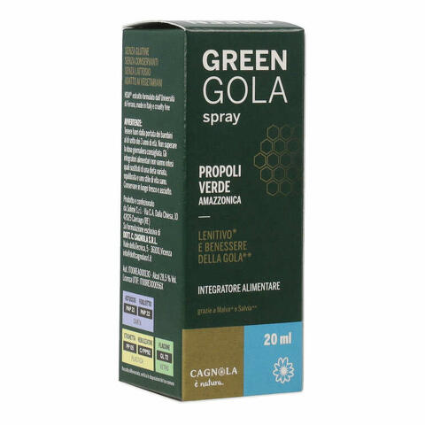 Green gola spray 20 ml