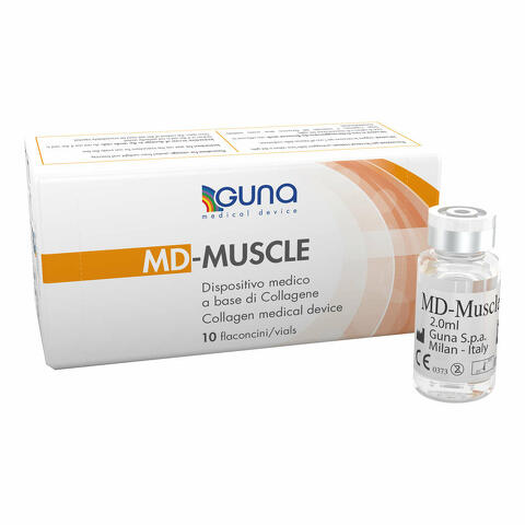 Md-muscle italia 10 flaconcini iniettabili 2 ml