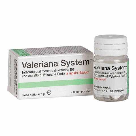 Valeriana system 30 compresse