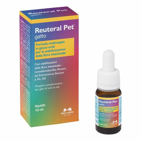 Reuteral pet gatto gocce 10 ml