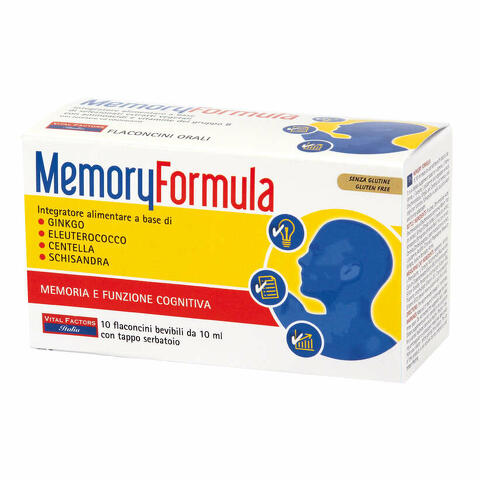 Memory formula 10 flaconcini 10 ml