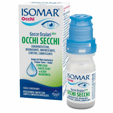 Occhi secchi plus gocce oculari acido ialuronico 0,20% 10 ml