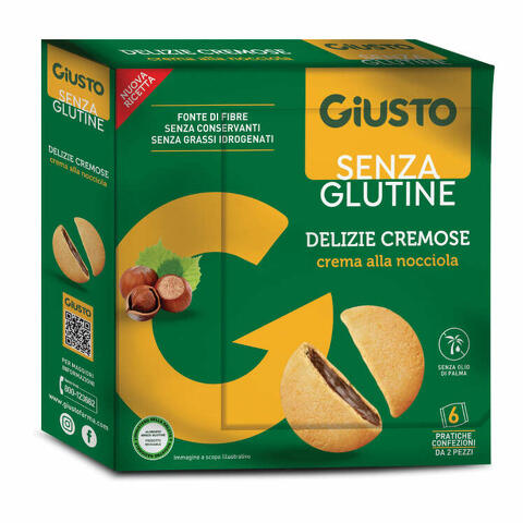 Senza glutine delizie cremose al cacao nocciola 180 g