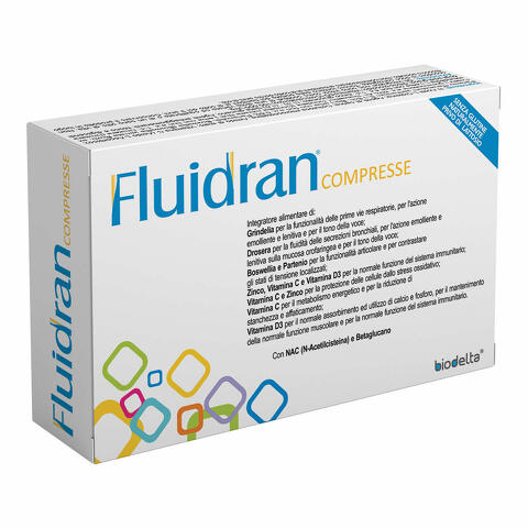 Fluidran 30 compresse