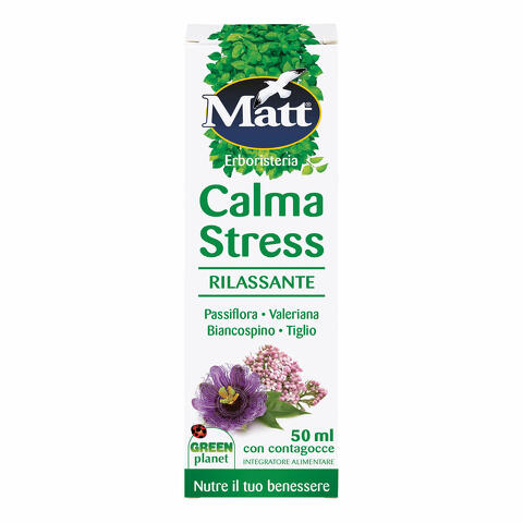 Matt erboristeria calma stress rilassante gocce 50 ml