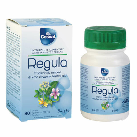 Regula miscela erbe svizzere 80 tavolette da 800 mg