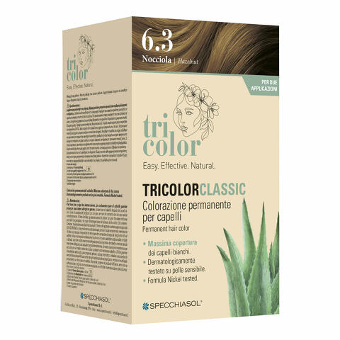 Classic 6,3 nocciola 2 tubi 50 ml + 2 shaker 50 ml + 4 bustine 8 ml