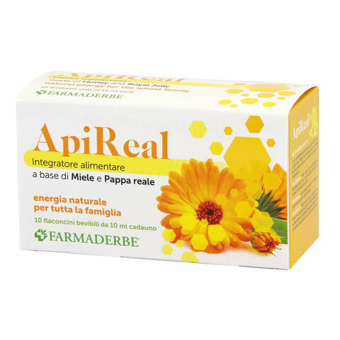 Apireal pappa reale 10 flaconcini 10 ml