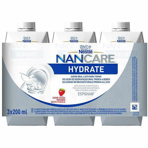 Nancare hydrate liquido 3 pezzi da 200 ml