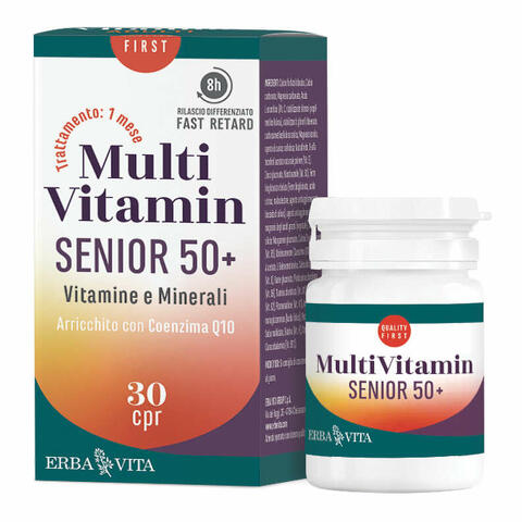 Multi vitamin senior 50+ 30 compresse