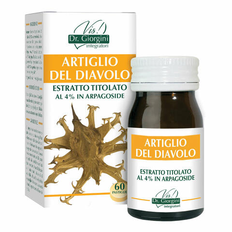 Artiglio del diavolo estratto titolato 60 pastiglie