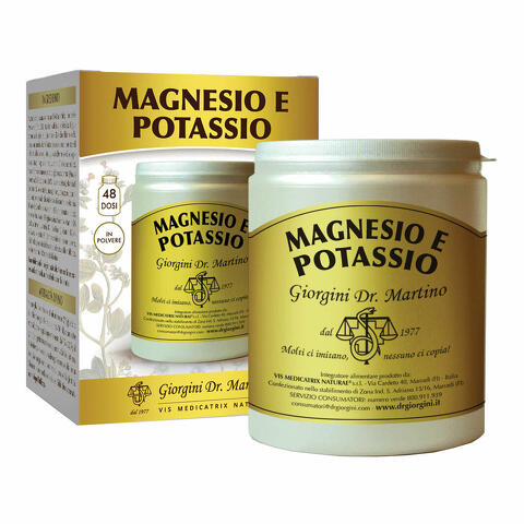 Magnesio e potassio polvere 360 g