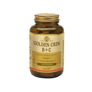 Solgar - Integratore Alimentare contro la perdita dei capelli - Golden Crin B+C