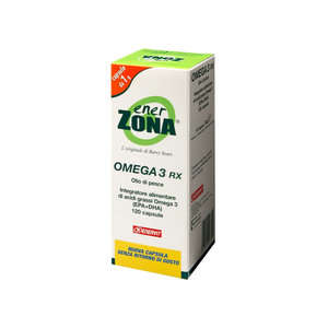 Enerzona - Omega3 Rx - 120 Capsule - Integratore Alimentare